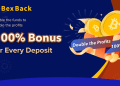 BexBack Exchange Launches Double Deposit Bonus and $50 Welcome Bonus