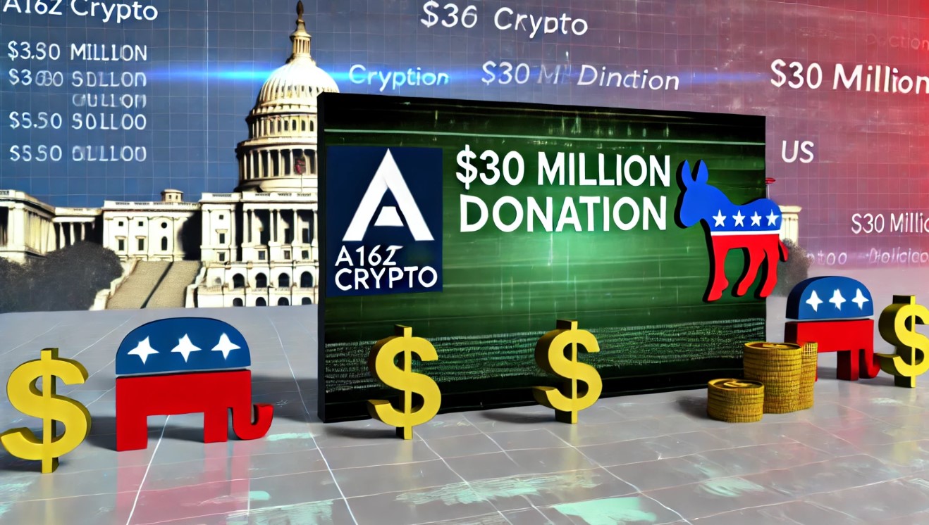 A16z Crypto Donates Nearly $30 Million Ahead Of Upcoming 2026 US Elections