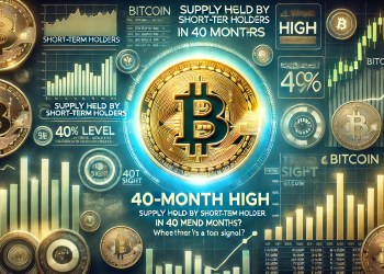 Bitcoin Supply Held By STH Hits Highest Level In 40 Months – Top Signal Or Trend Shift?