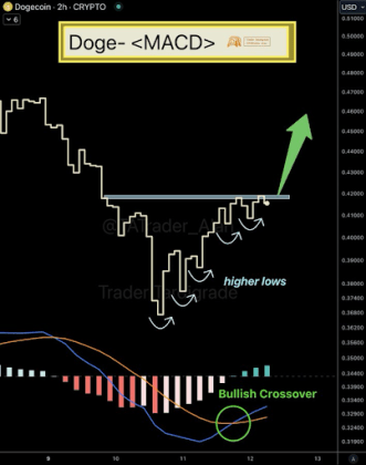 Dogecoin Gains More Buying Power With Bullish Crossover On MACD, Here’s Where Price Is Headed Next