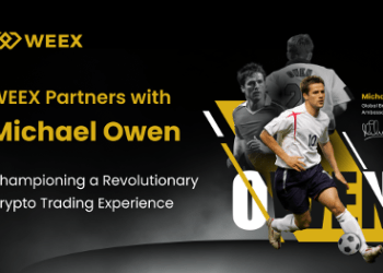 WEEX Partners with Michael Owen to Champion Their Revolutionary Crypto Trading Experiences