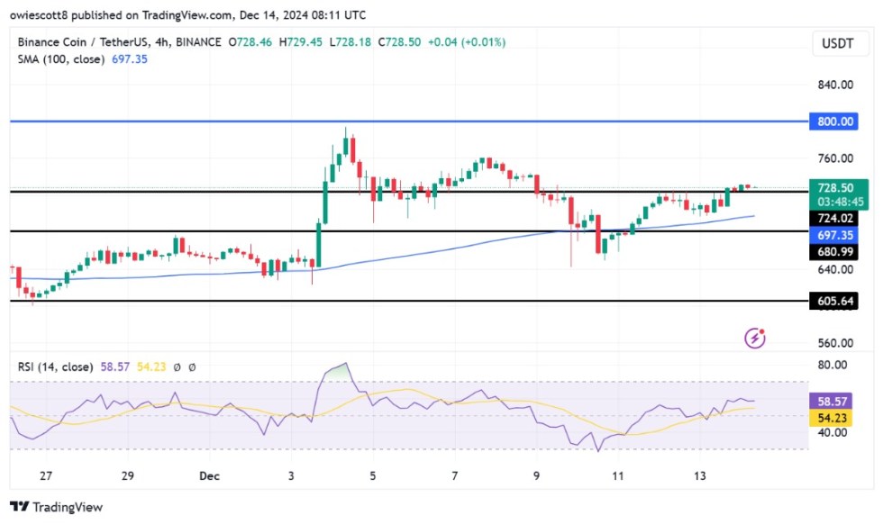 BNB Bulls Regain Momentum: Is A Break Previous 0 Resistance Imminent? | Bitcoinist.com