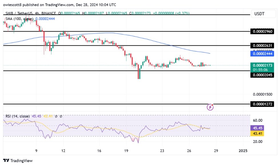Shiba Inu Shows Resilience, Holds Steady Above $0.00002045 Amid Market Volatility