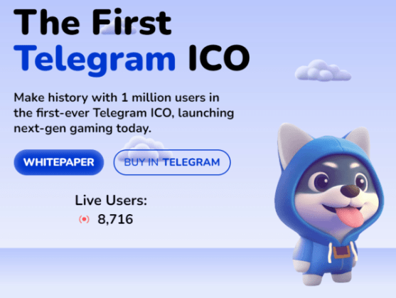 Dogizen The First Telegram ICO