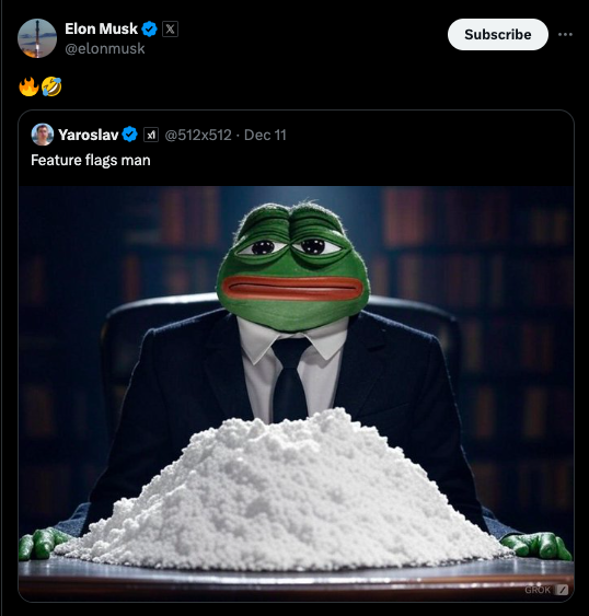 Is Elon Musk buying PEPU