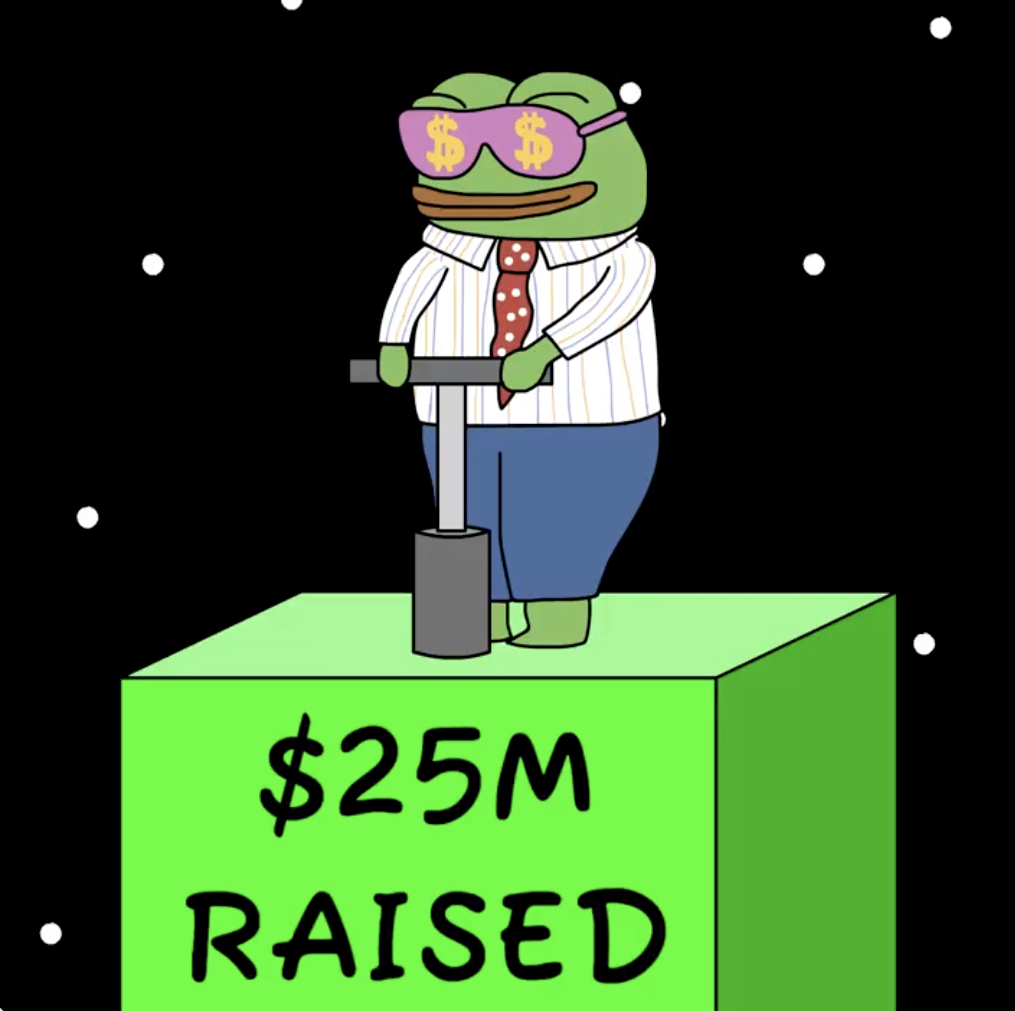 Wall Street Pepe raises $25M in less than two weeks
