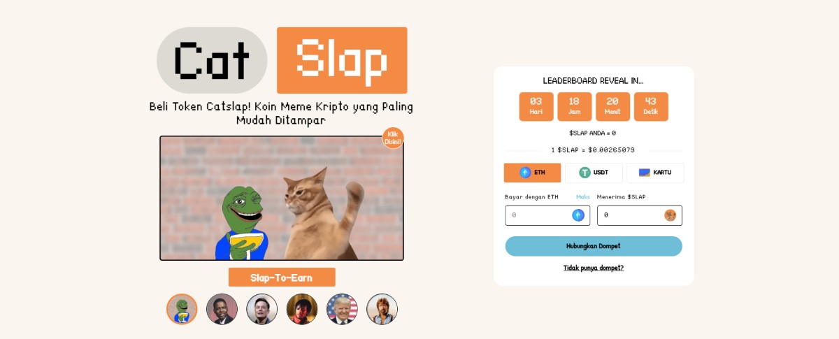 CatSlap ID - meme coin