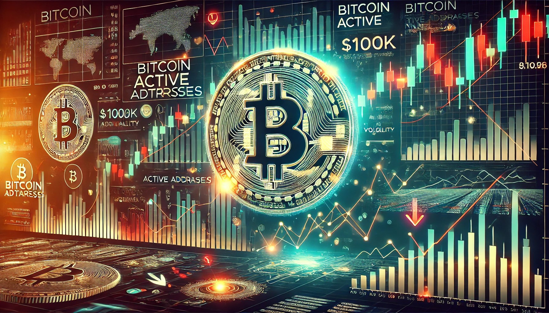 Bitcoin Active Addresses Drop After Losing $100K Level – Bullish Pattern Amid Volatility?