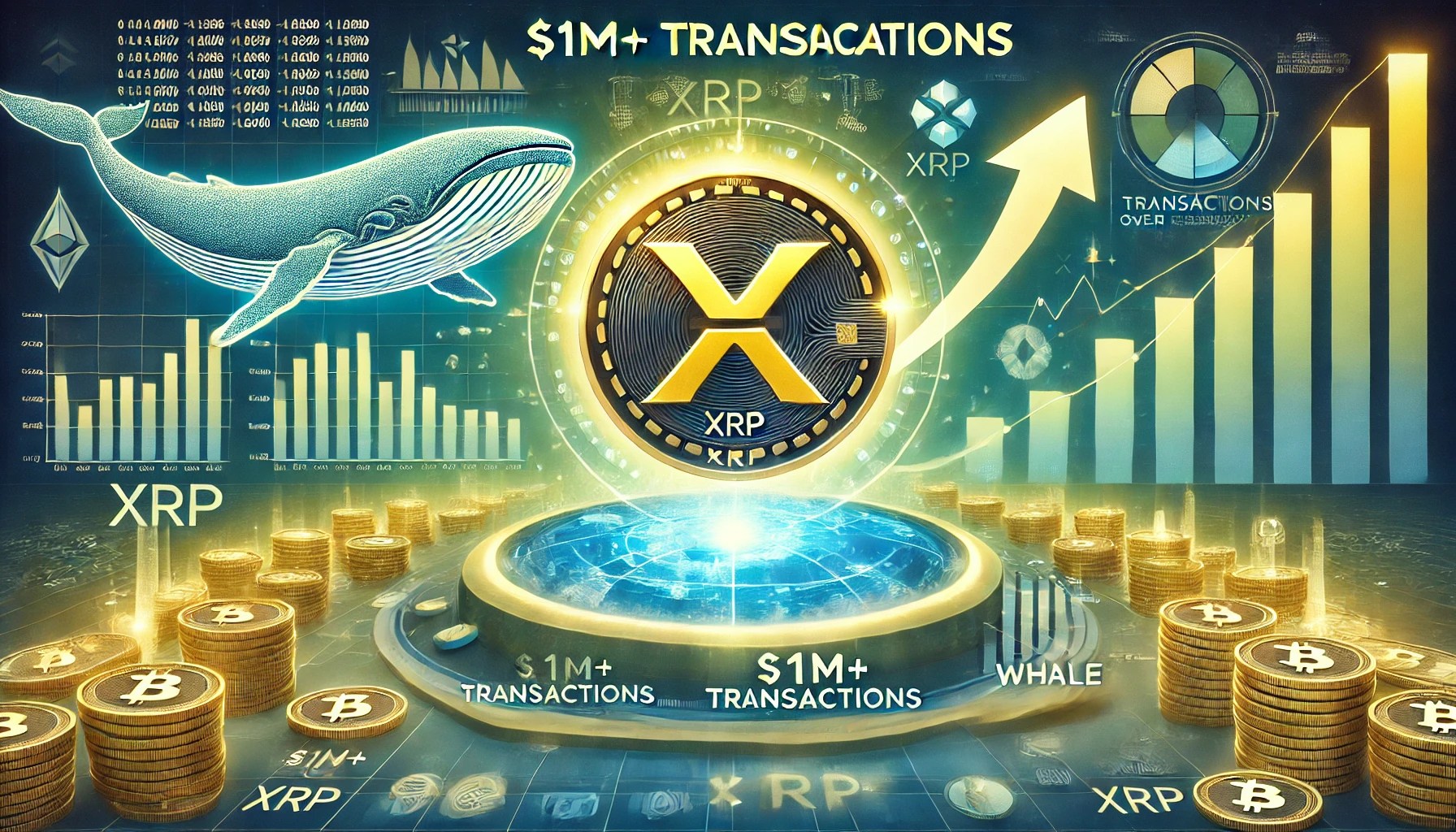 XRP Whale Activity Heats Up – Transactions Over $1 Million Grow On The Network