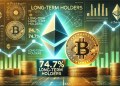 Ethereum Leads Bitcoin in Long-Term Holder Ratios – 74.7% Of ETH Addresses Hold Strong