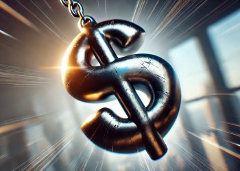 crypto dollar wrecking ball