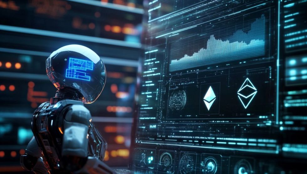 新しい仮想通貨を開発するミニAIロボット