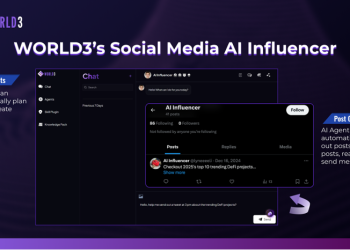 WORLD3 Unveils a Cloud-powered No-Code AI Agent Builder to Craft Personalized Social Media AI Influencers