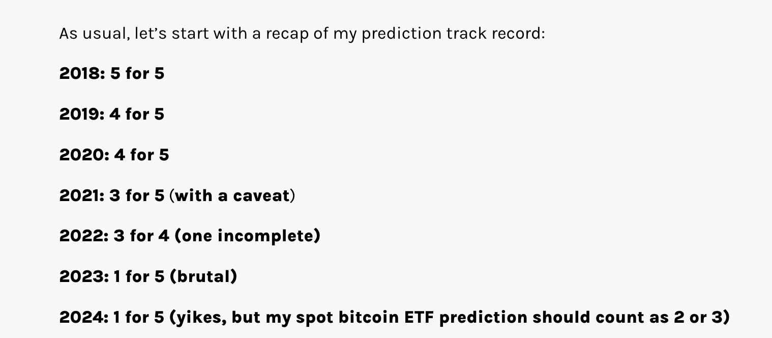 Crypto Expert Shares 10 ETF-Related Predictions For 2025