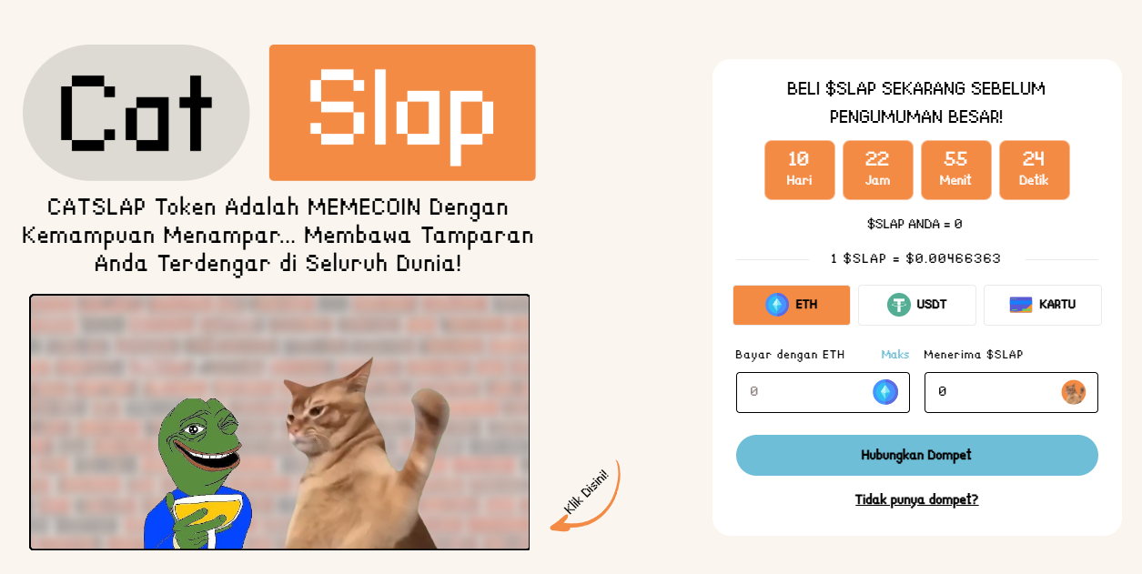 CatSlap – Cara Investasi Kripto