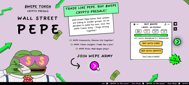 WEPE Presale