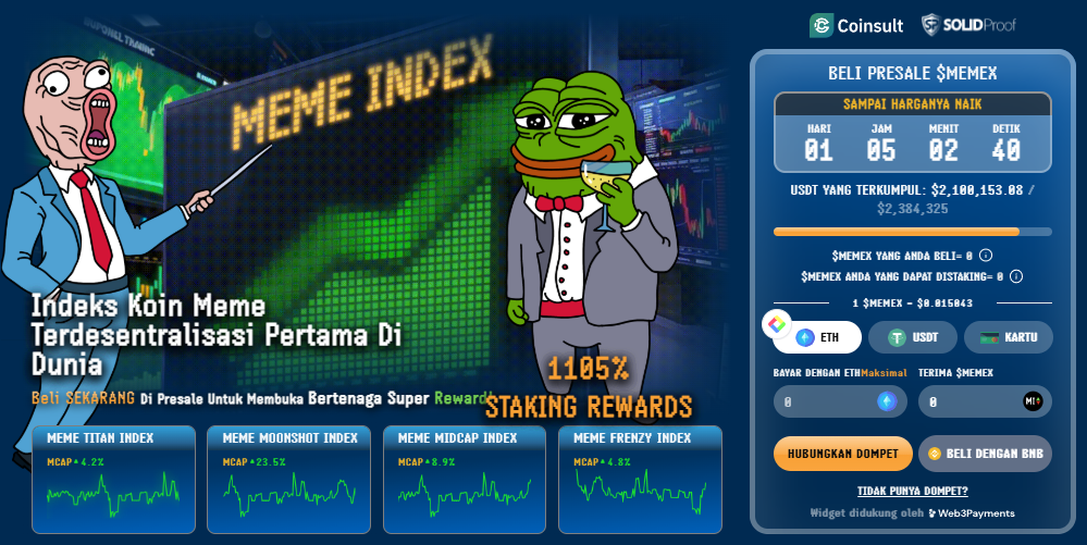 Meme Index - Koin crypto yang menjanjikan