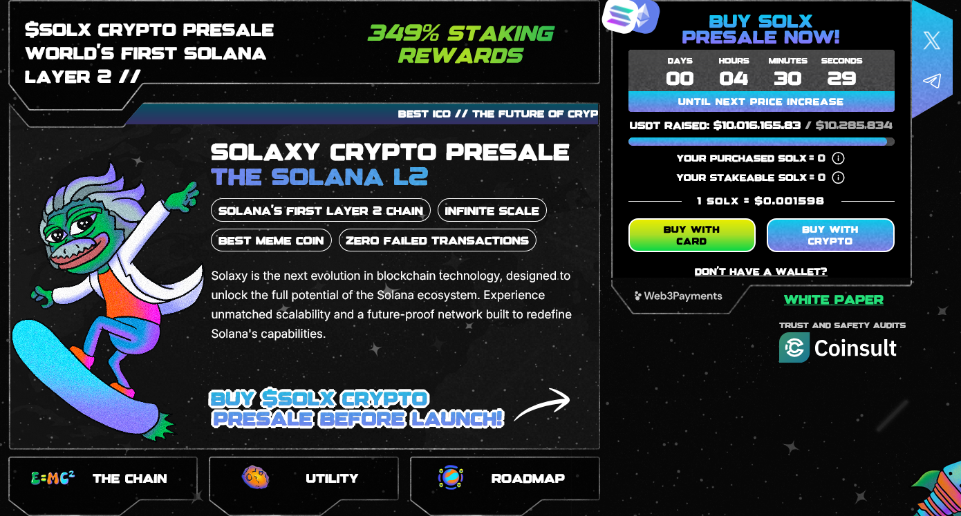 Solaxy presale