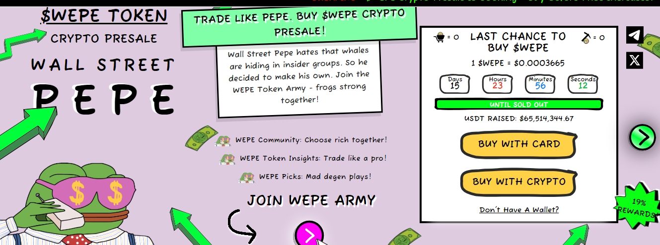 $WEPE Presale