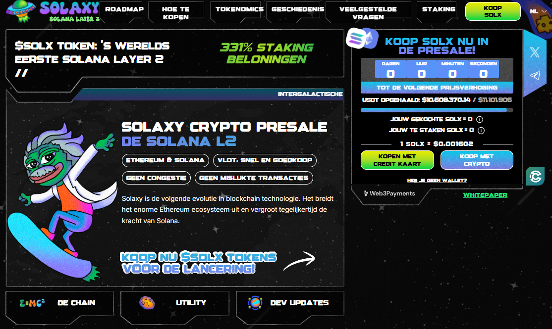 Solaxy presale