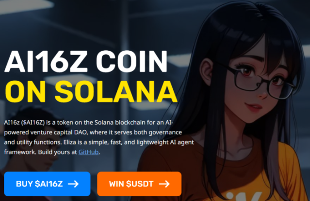 Solana coin $AI16Z