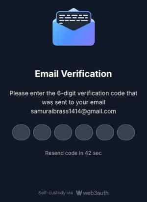 Best Walletアプリのメール認証