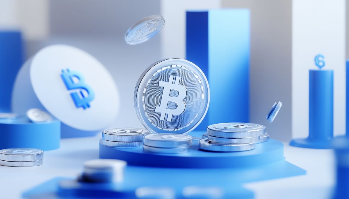 コインベースのビットコイン担保型USDCローンサービスのコンセプト画像