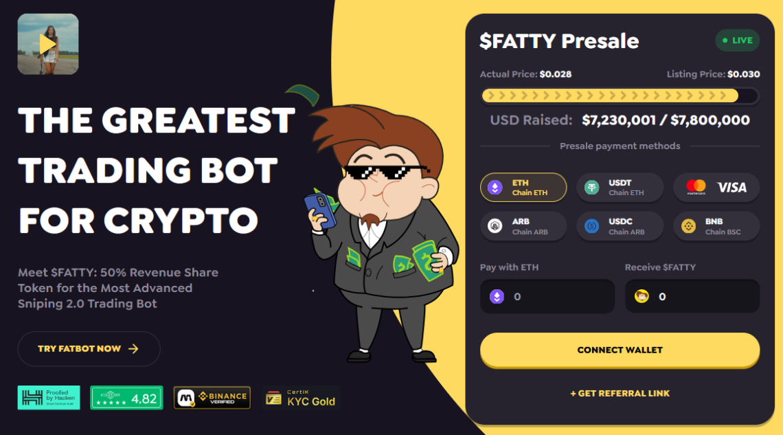 FatBot Price Prediction 2025 – How to Buy $FATTY