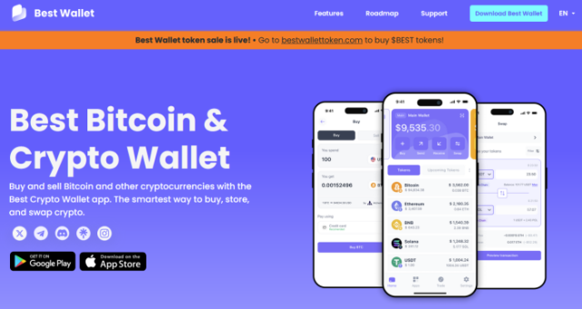 Official Best Wallet website