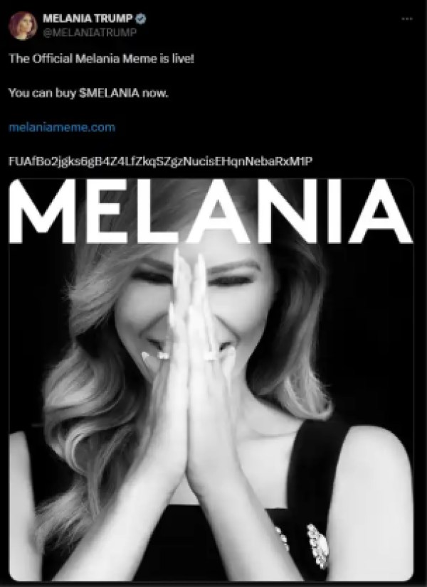 Meme coin melania