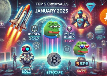Top 5 Crypto Presales to Keep an Eye on in January 2025