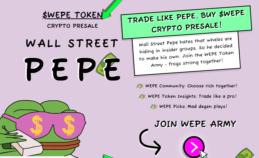 next-crypto-to-explode-after-sec next-crypto-to-explode-after-sec Exclusive Wall Street Pepe trading insights to token holders