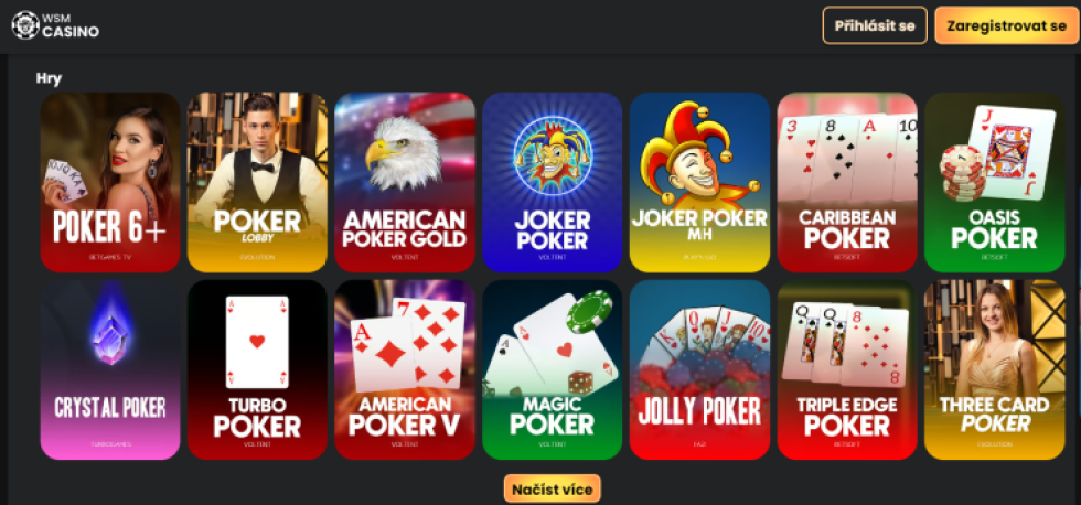 WSM Casino - платформа за покер онлайн