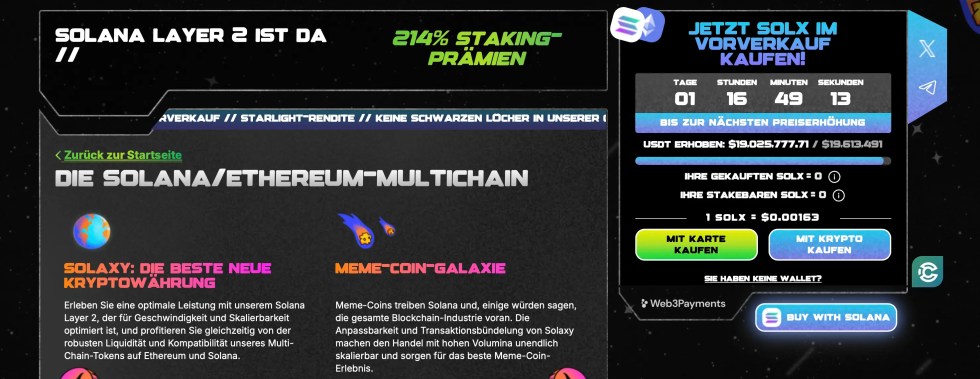 Solaxy ICO 