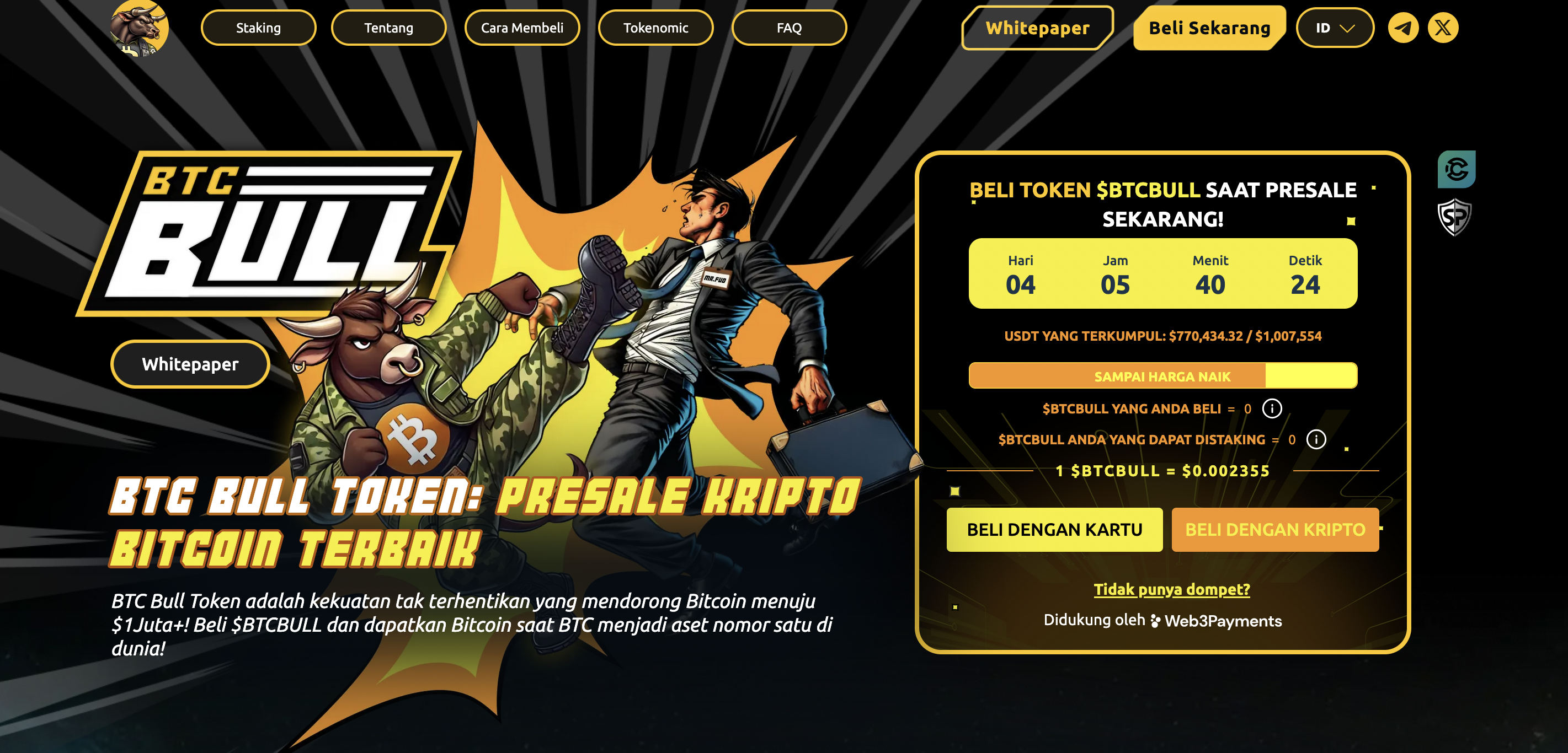 Robert Kiyosaki: Dunia Akan Mengikuti Trump dalam Bitcoin – Presale BTC Bull Jadi Peluang Besar?