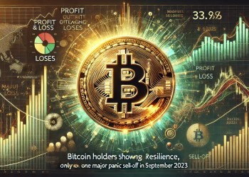 Bitcoin Holders Stay Resilient: Profits Outweigh Losses With Only One Major Panic Sell-Off In September 2023