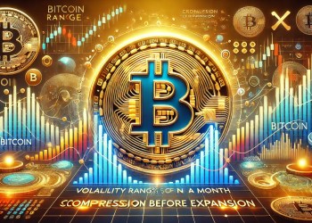 Bitcoin Volatility Range Drops 50% In A Month – Compression Before Expansion?