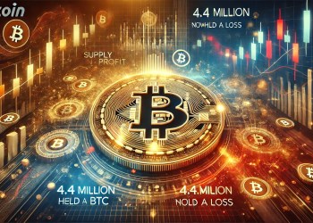 Bitcoin Supply In Profit Drops During Price Correction – 4.4 Million Bitcoin Now Held At A Loss