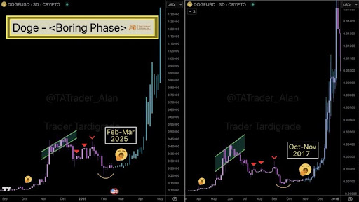 Dogecoin Price Enters ‘Boring Phase’ Of The Cycle, But It’s Not Bad News