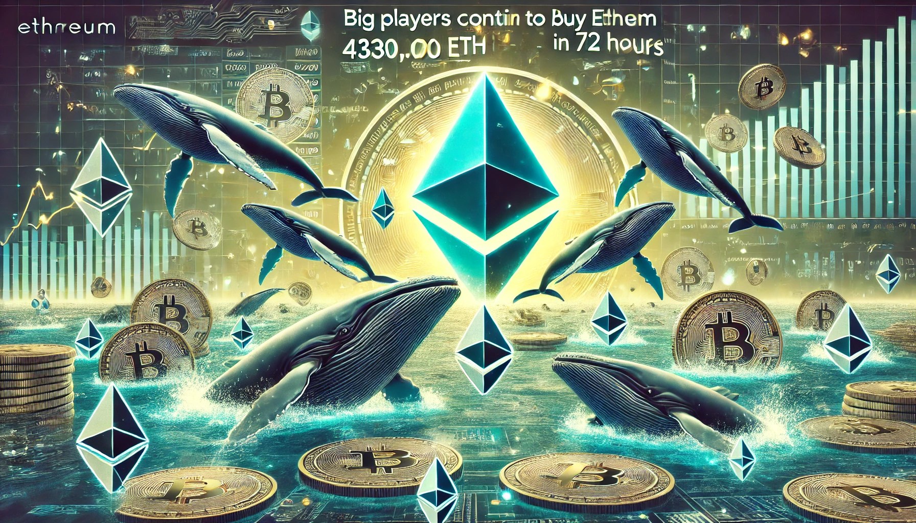 Ethereum whale koopt $162 miljard in één dag - institutionele tsunami begint
