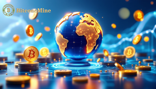 Renewable energy mining BitconeMine referral program earn up to $99999 daily profit