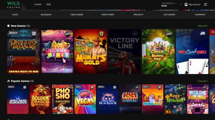 Wild Casino credit card casino Wild Casino credit card casino