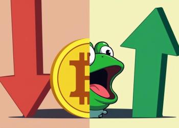 ภาพกราฟราคา Bitcoin และ Ethereum ร่วงลงอย่างรวดเร็ว