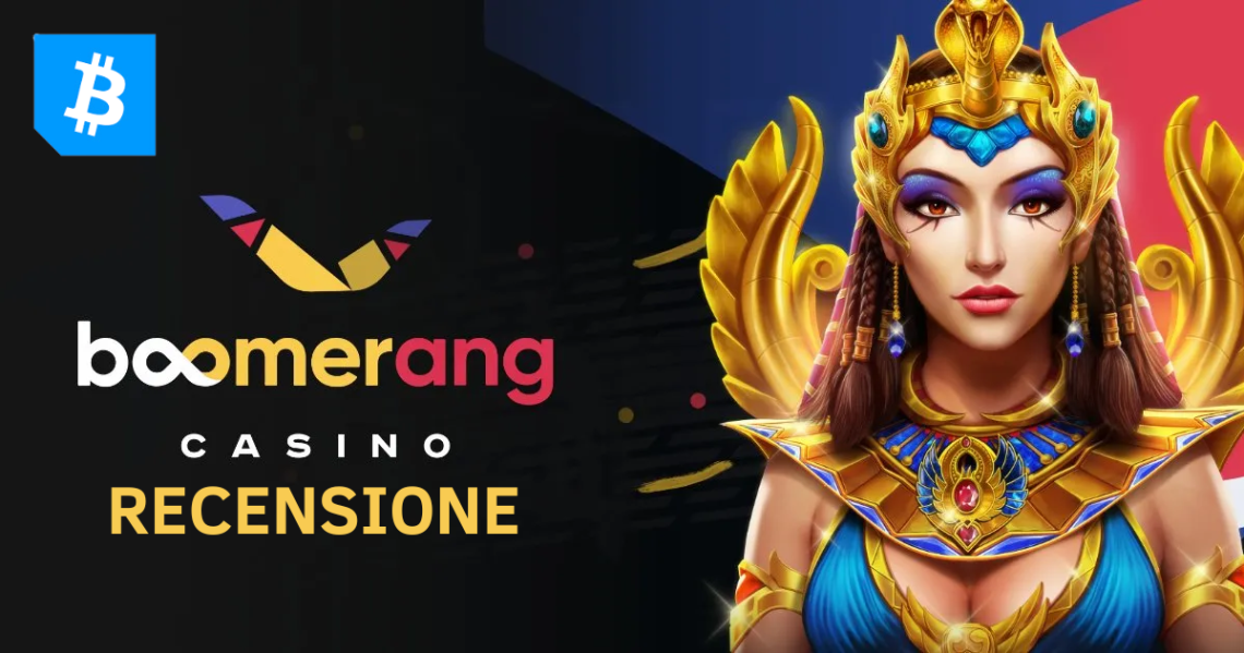 Boomerang Casino Recensioni, Codici Bonus e Migliori Alternative
