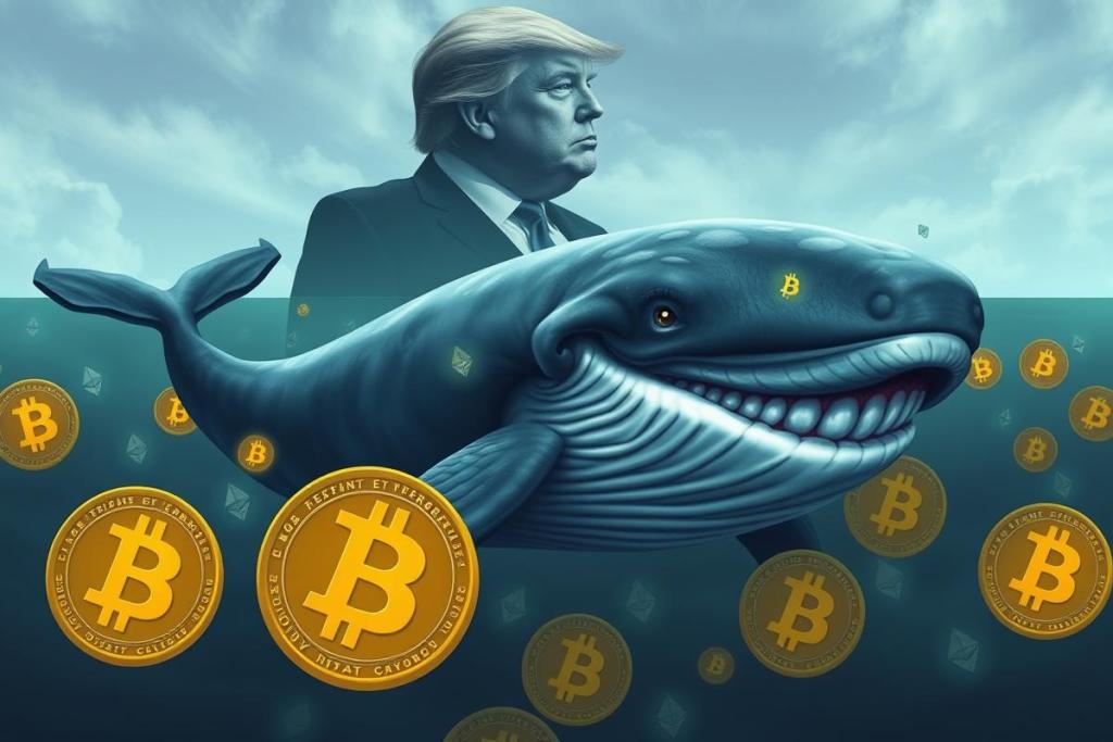 วาฬโกย $6.8 ล้านจากใน BTC และ ETH จากข่าว Crypto Reserve