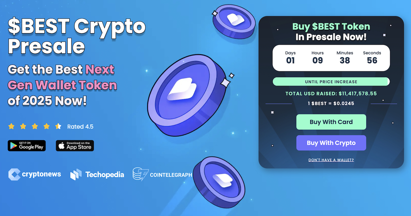 The Best Wallet Token will give $BEST holders additional benefits