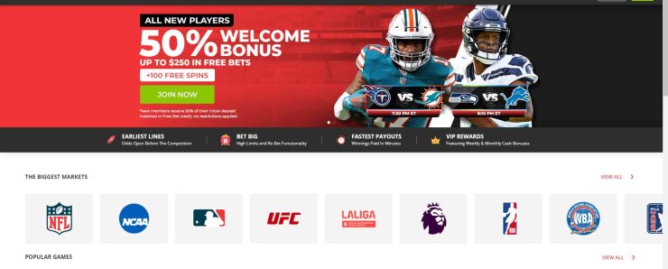 BetOnline sign up - Step three