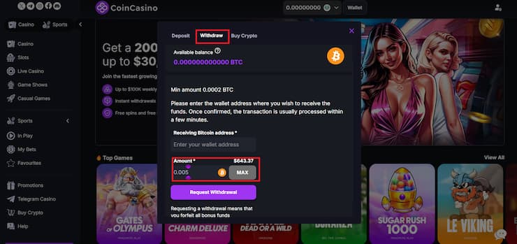 How to cash out at a fast payout casino