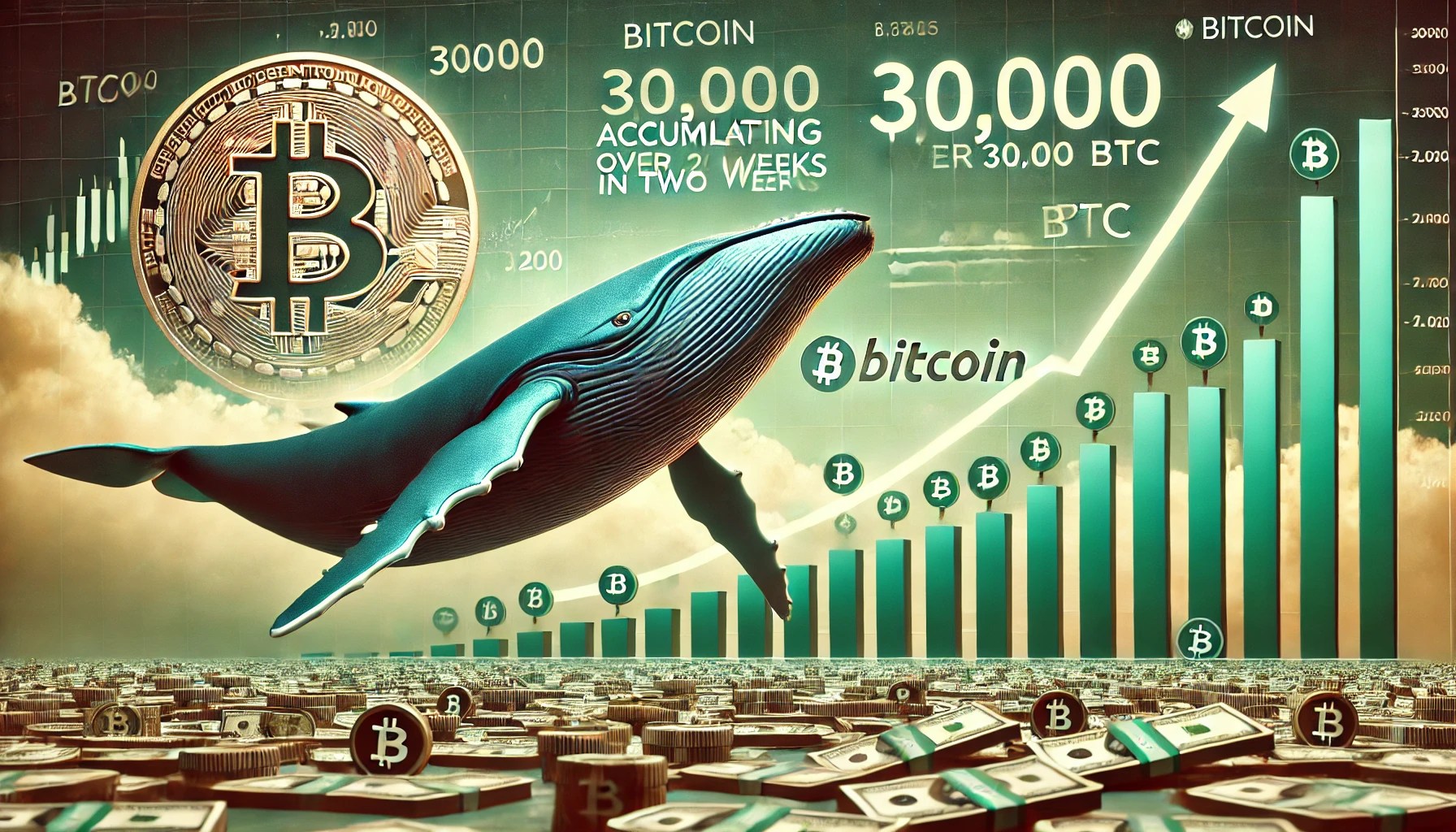 Bitcoin Whales Accumulate Over 30,000 BTC In 2 Weeks – Signal Of A Coming Impulse?