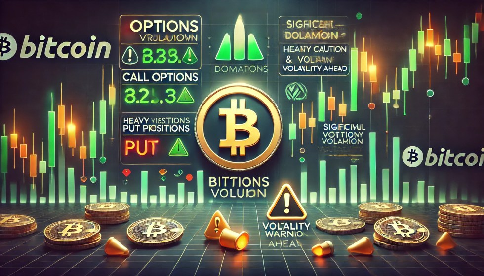 Bitcoin Options Market Shows Bullish Bias – Heavy Put Positions Signal Caution And Volatility Ahead